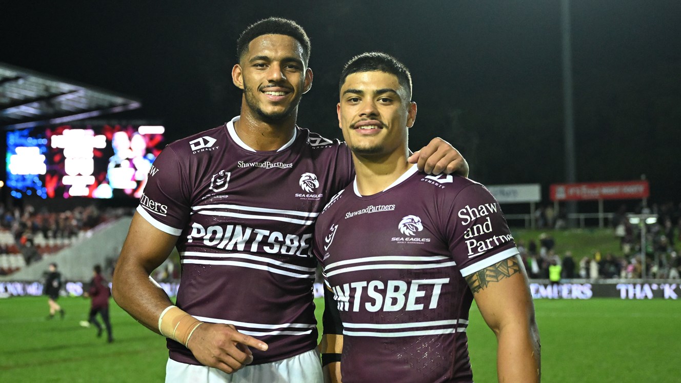 High school connection has Manly wingers soaring
