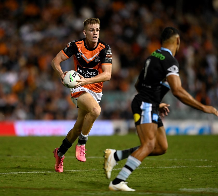 Lachlan Galvin has starred since making his NRL debut in round two.