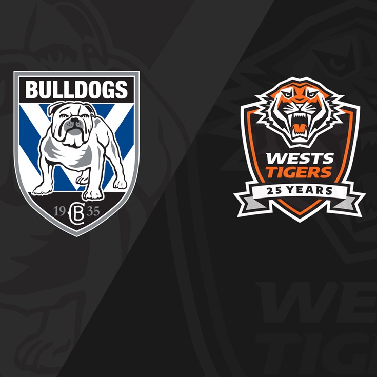 NRL Press Conference: Bulldogs v Wests Tigers - Round 9, 2024