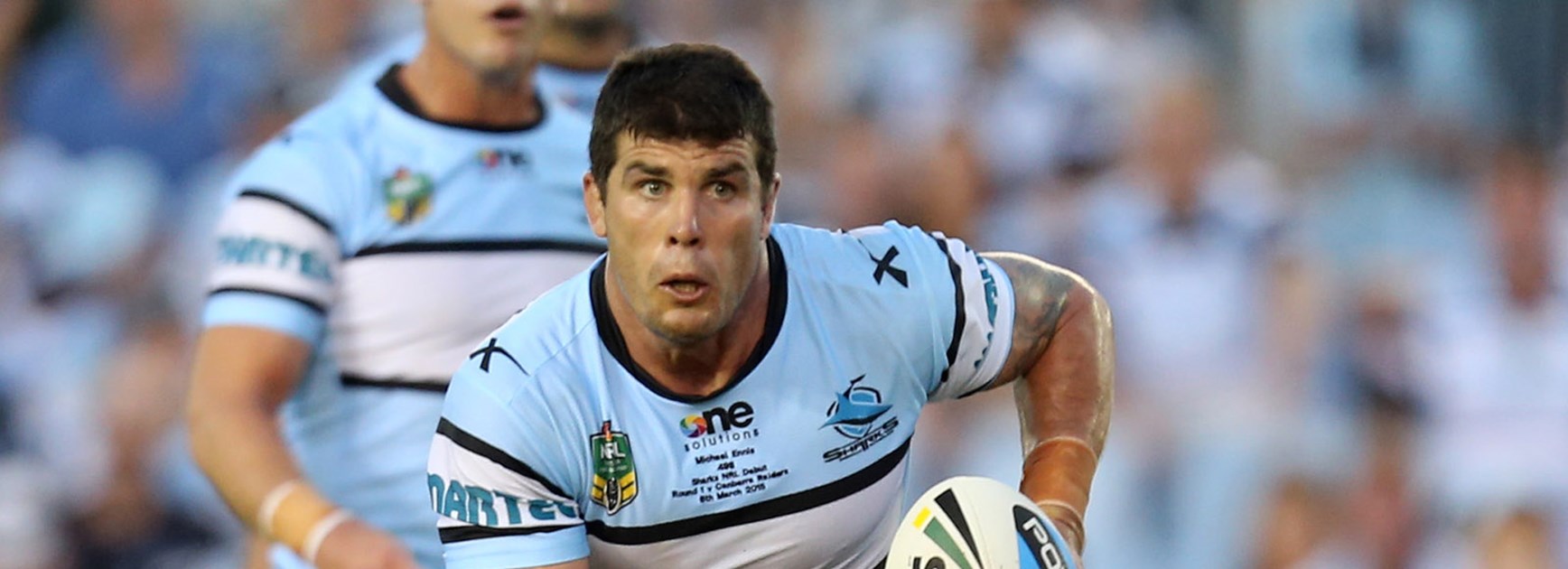 Cronulla hooker Michael Ennis wants to move on quickly from his side's first round loss to Canberra.