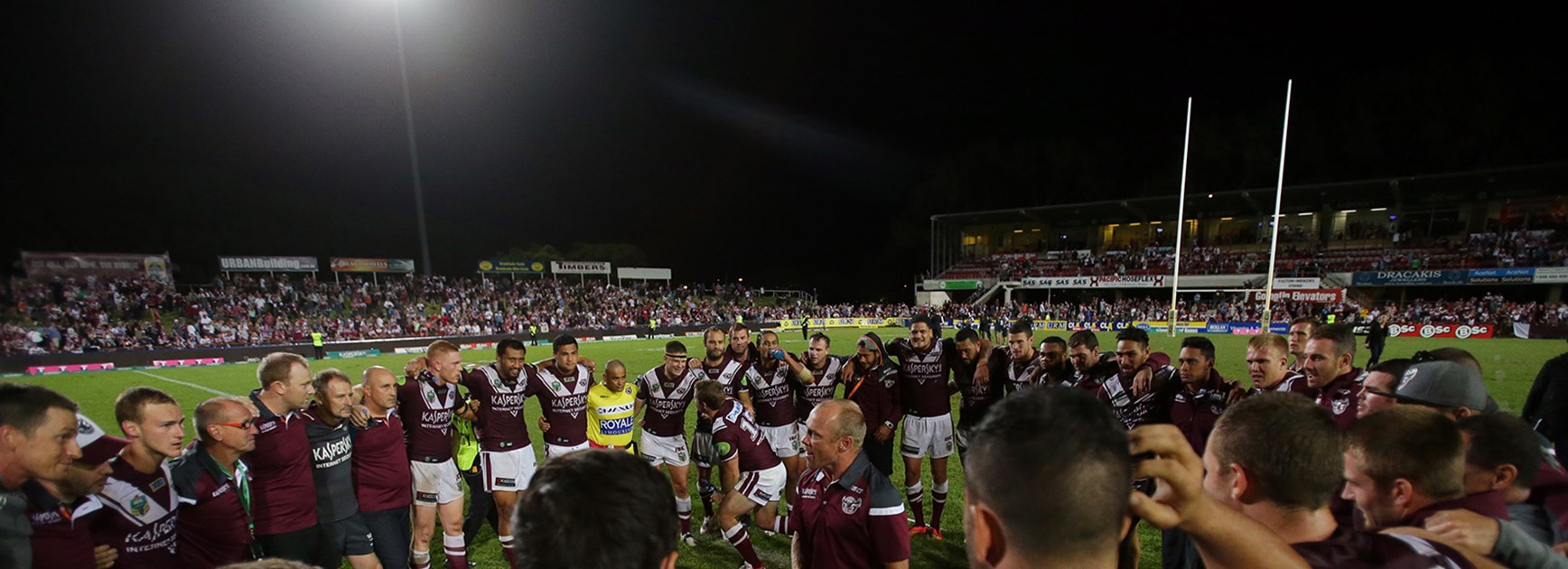 Manly at Brookvale Oval are a totally different proposition according to Des Hasler.