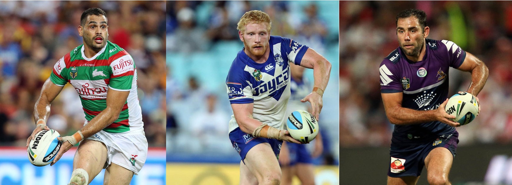 Greg Inglis, James Graham and Cameron Smith each command respect from the opponents they play against.