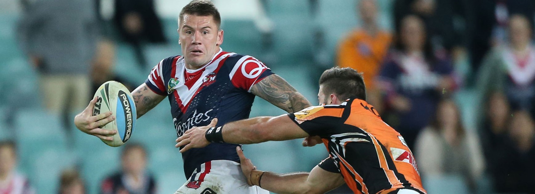 Shaun Kenny-Dowall moved to the wing in the Roosters' Round 9 win over Wests Tigers.