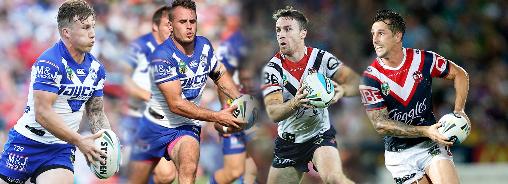 Is Friday night's blockbuster between the Bulldogs and Roosters an Origin halves shoot-out?