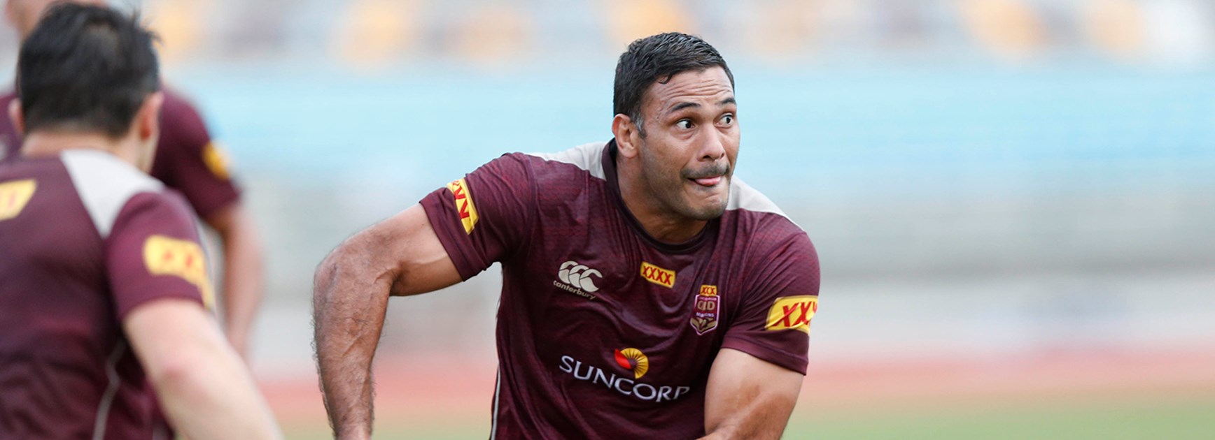 Queensland veteran Justin Hodges has sufficiently recovered from a cut foot