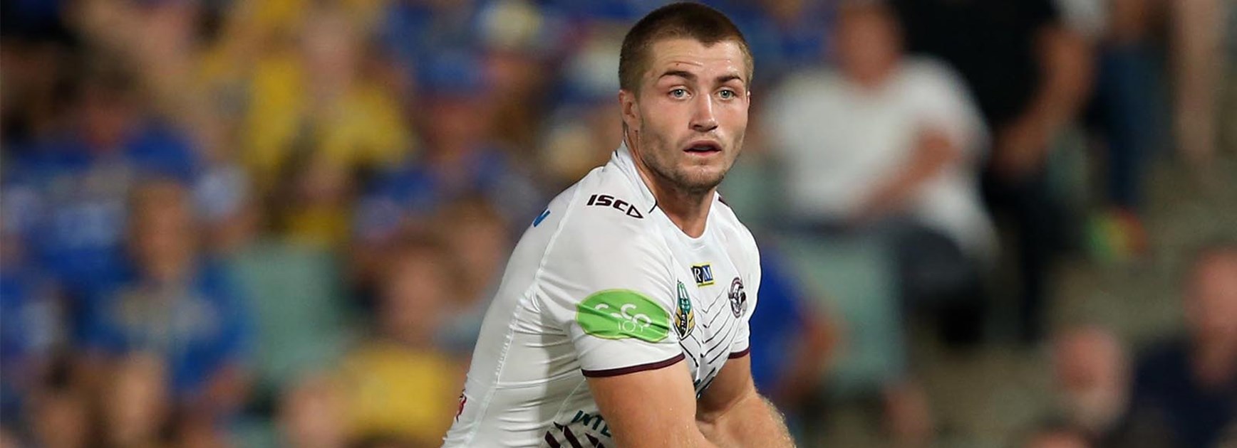 Kieran Foran is back for Manly but will wear the No. 7 jersey.