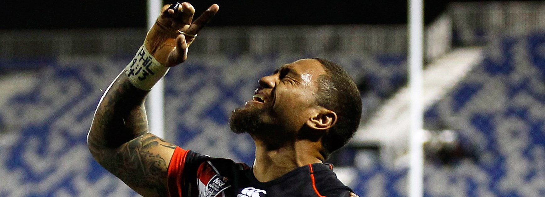 Warriors winger Manu Vatuvei continues to break records in his 11th season in the NRL.