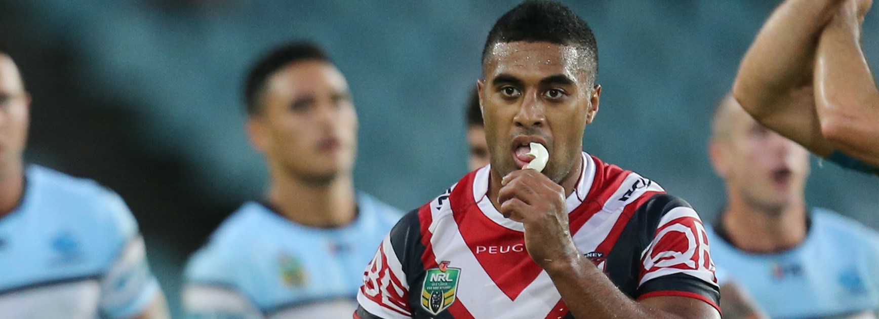 Michael Jennings has been stood down for one game by the Roosters.