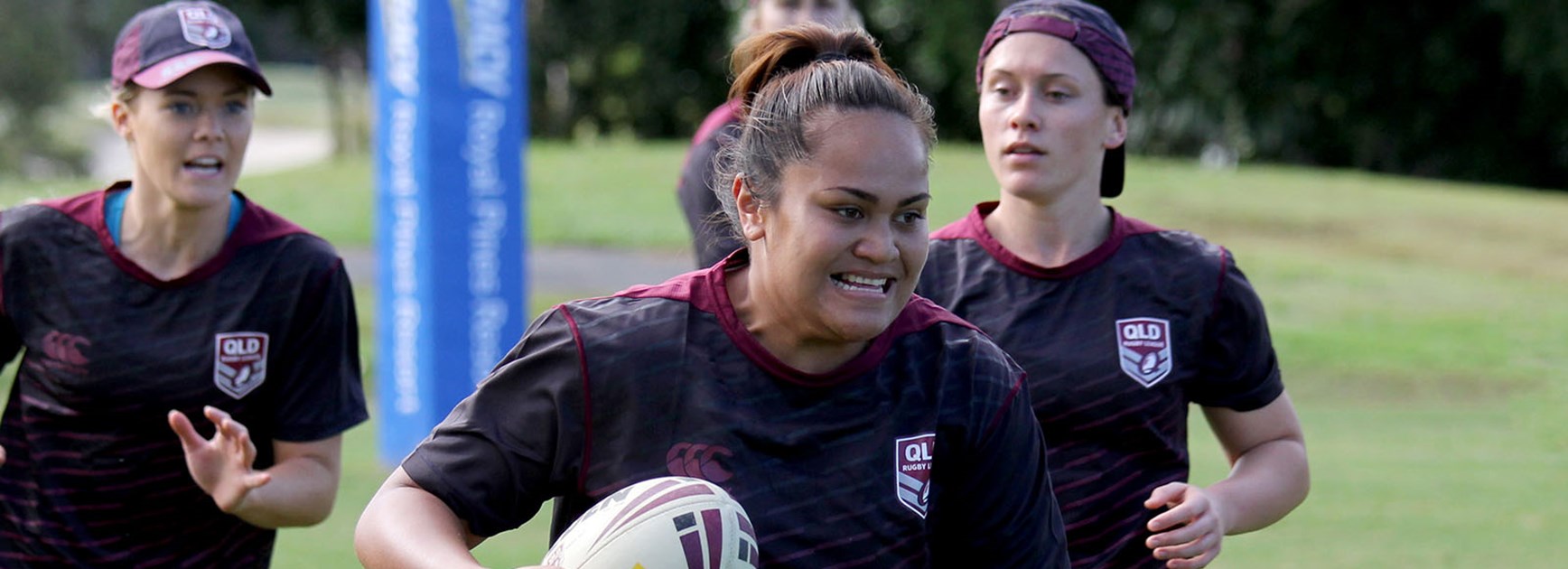 Jazymn Taumafai is excited to play her second game for Queensland on Saturday.