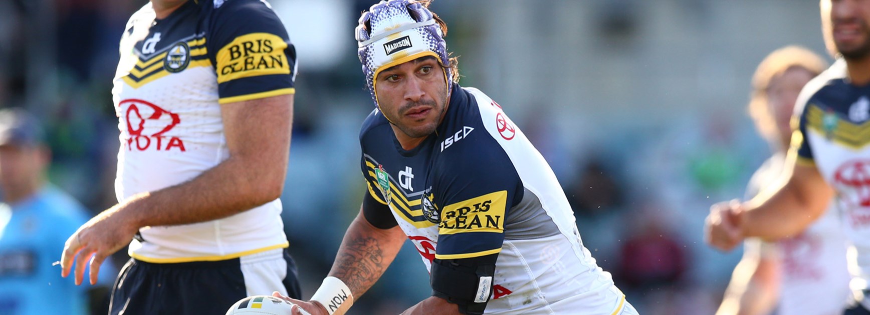 Johnathan Thurston is one of a number of Origin stars who returns to action this week.