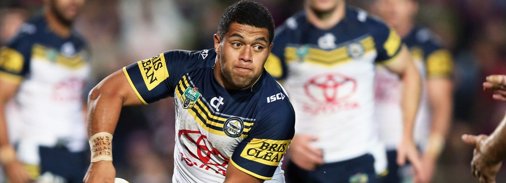 Cowboys forward John Asiata is flourishing as part of the in-form North Queensland outfit.