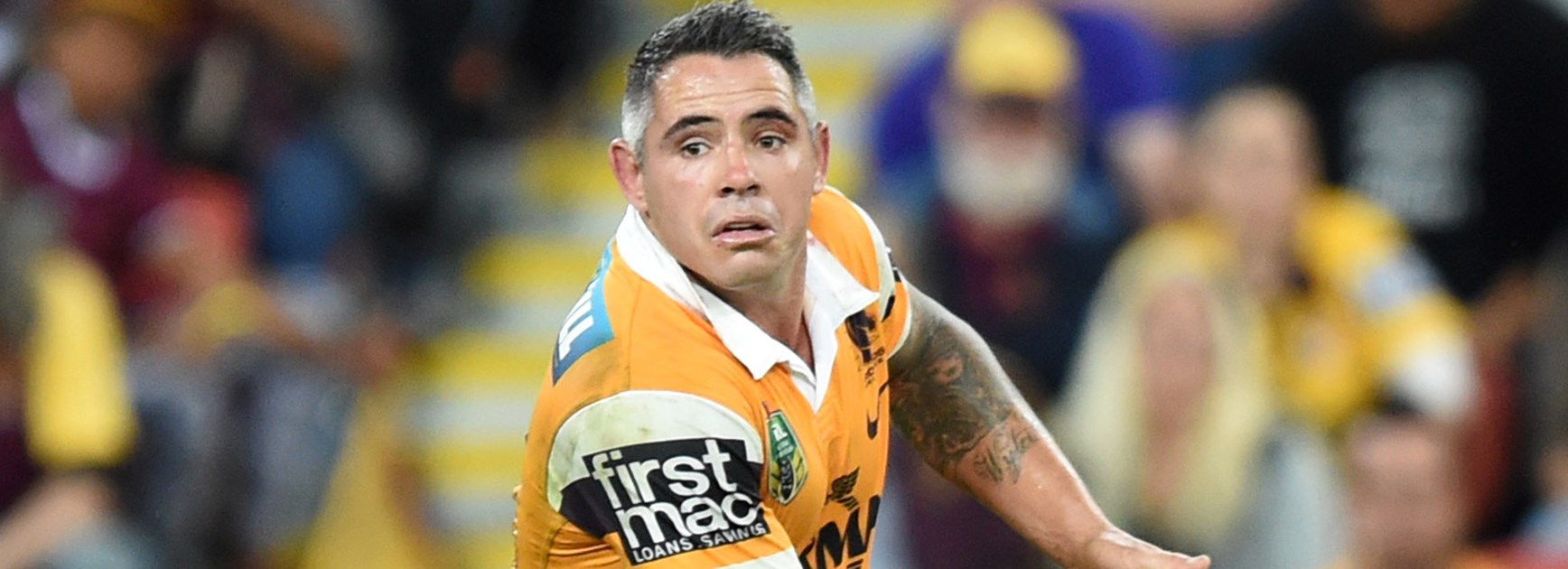 Corey Parker scored a try against the Titans in Round 20.