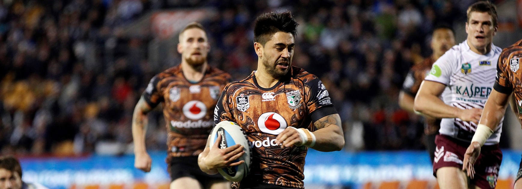 Warriors star Shaun Johnson broke his ankle in the Round 20 NRL Telstra Premiership clash with Manly.