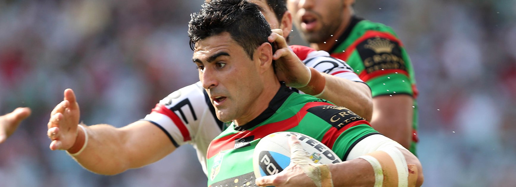 Bryson Goodwin is confident of retaining his place in the South Sydney team despite the impending return of Kirisome Auva'a.