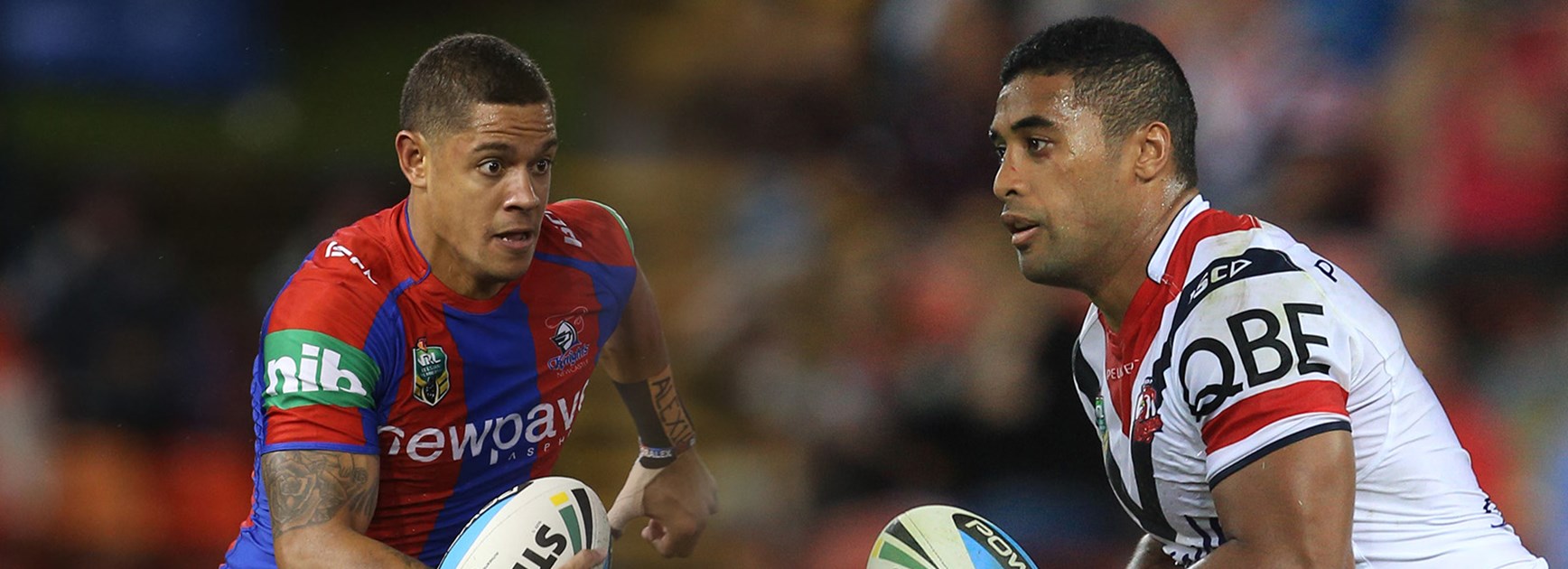 Dane Gagai and Michael Jennings will be looking to add to their try tallies on Sunday afternoon.