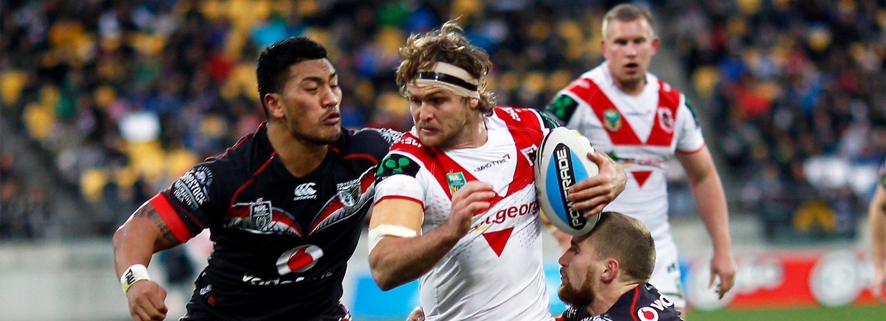 Hooker Mitch Rein was superb in the Dragons' win over the Warriors in Wellington.