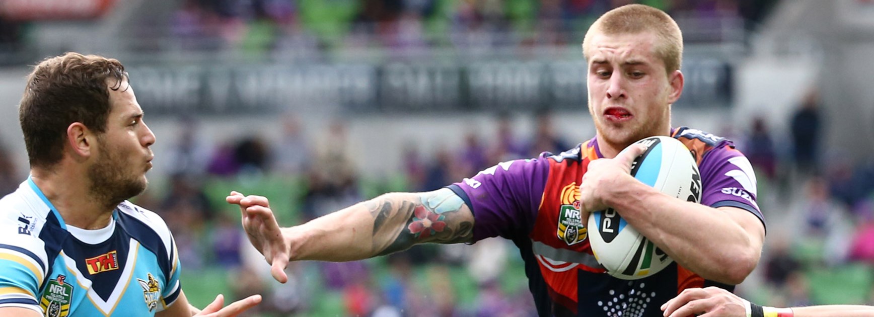 Cameron Munster was superb in Melbourne's Round 22 win over Gold Coast.