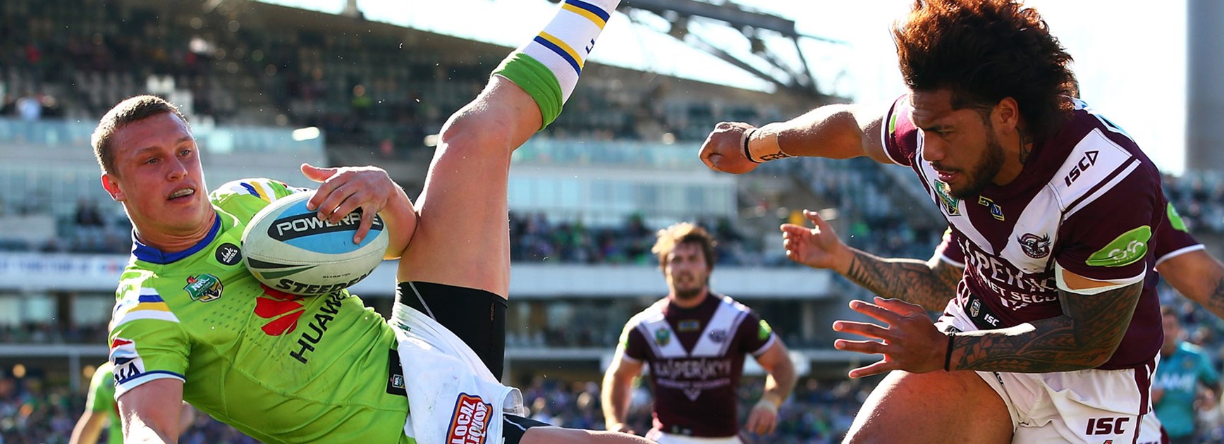 Jorge Taufua was cited for his challenge on Jack Wighton in Round 23.