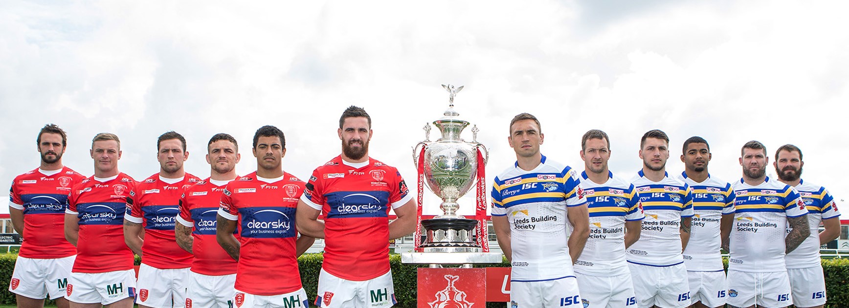 Hull KR and Leeds Rhinos meet in the Challenge Cup Final on Saturday night.