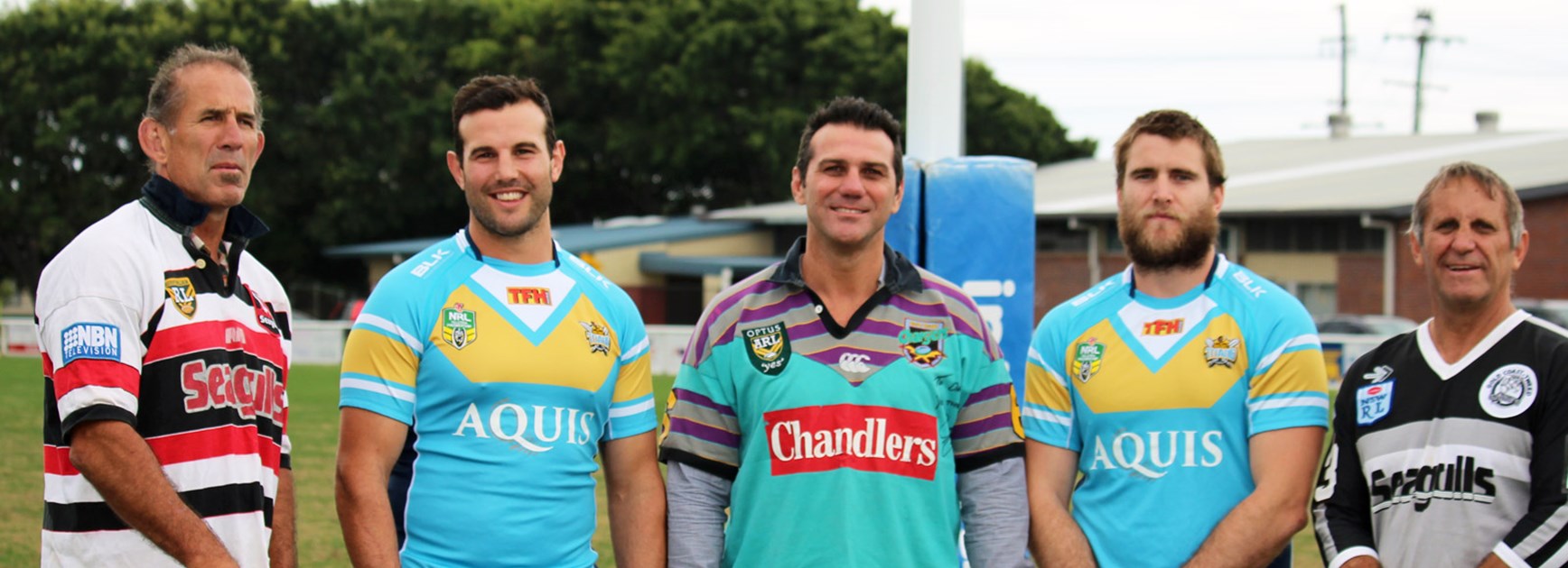 Members of all four Gold Coast teams will form a guard of honour for the Titans when they run out on Sunday.
