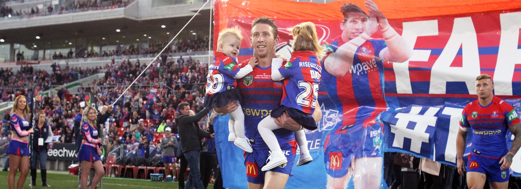 Kurt Gidley ahead of his final home game for the Newcastle Knights.
