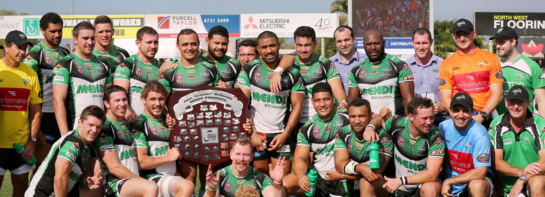 The Townsville Blackhawks finished the Intrust Super Cup regular season atop the ladder.