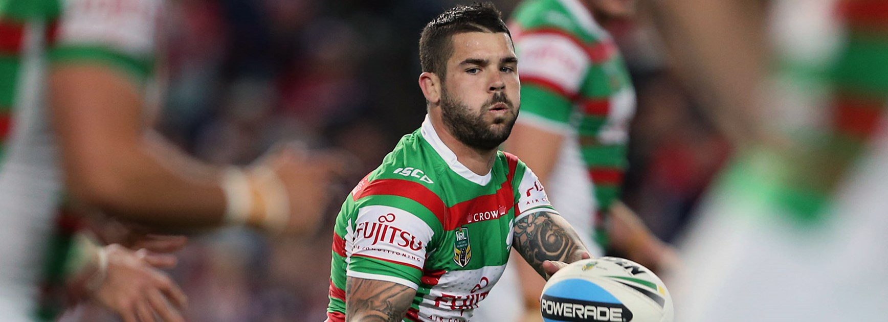 Adam Reynolds captained the Rabbitohs in their loss to the Roosters on Friday night.