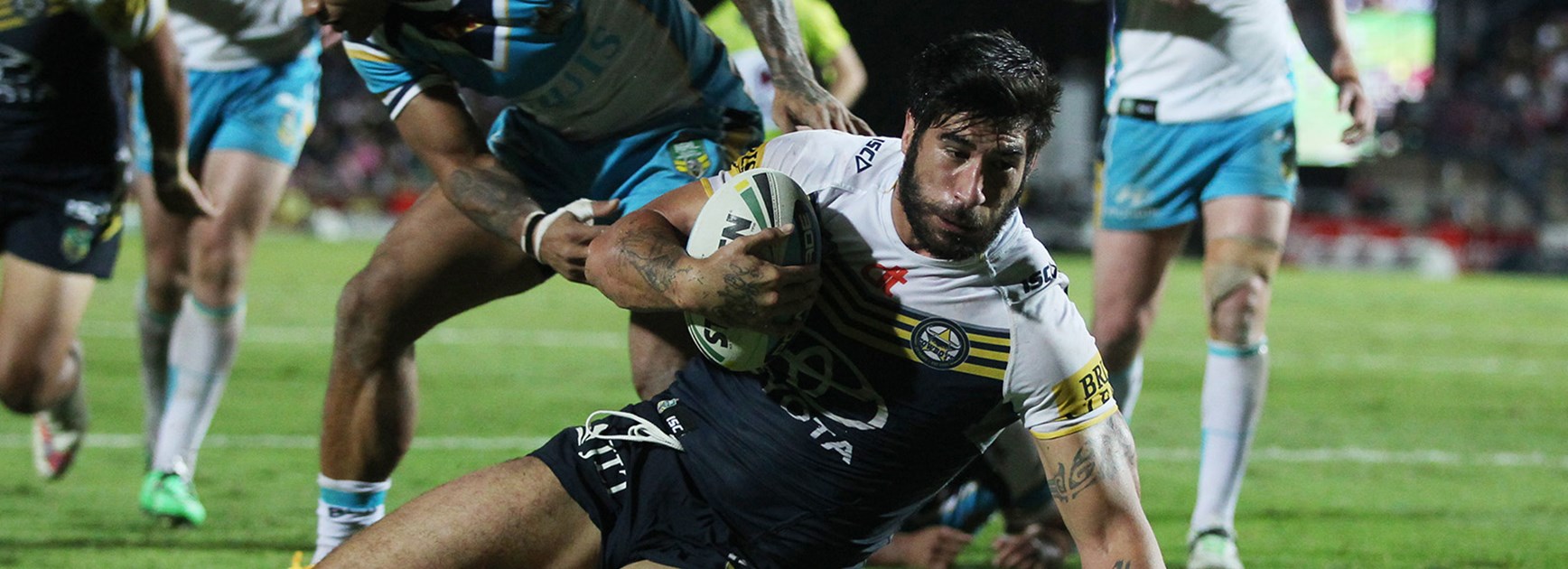 Cowboys prop James Tamou made a successful return from a neck injury in Round 26 against the Titans.