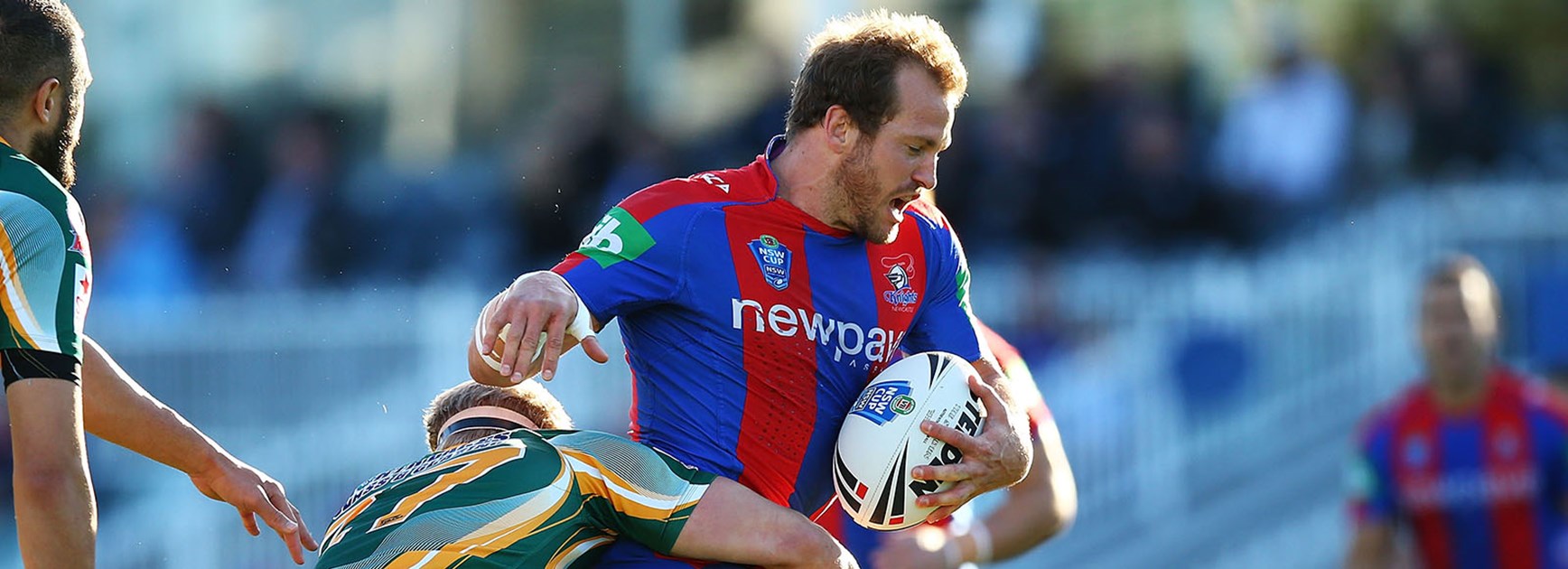 Clint Newton led his Newcastle Knights to NSW Cup Grand Final success.