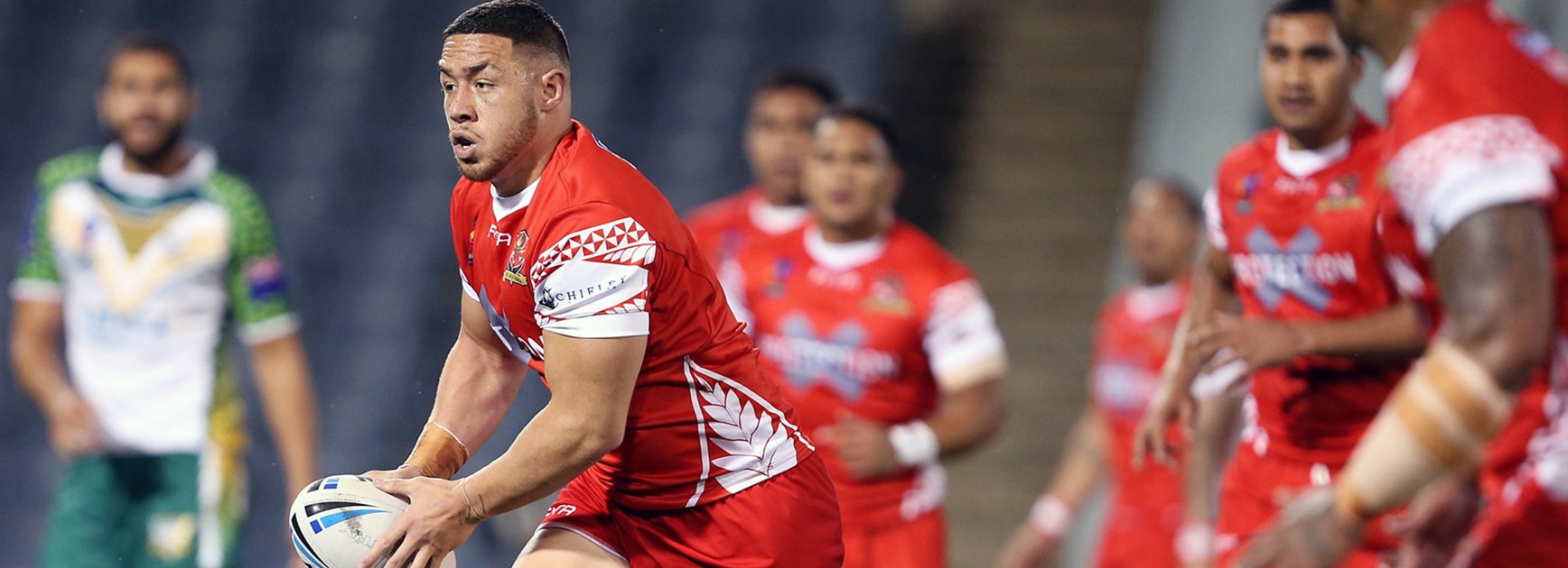 Daniel Foster guided Tonga around the park in their 28-8 win over Cook Islands.