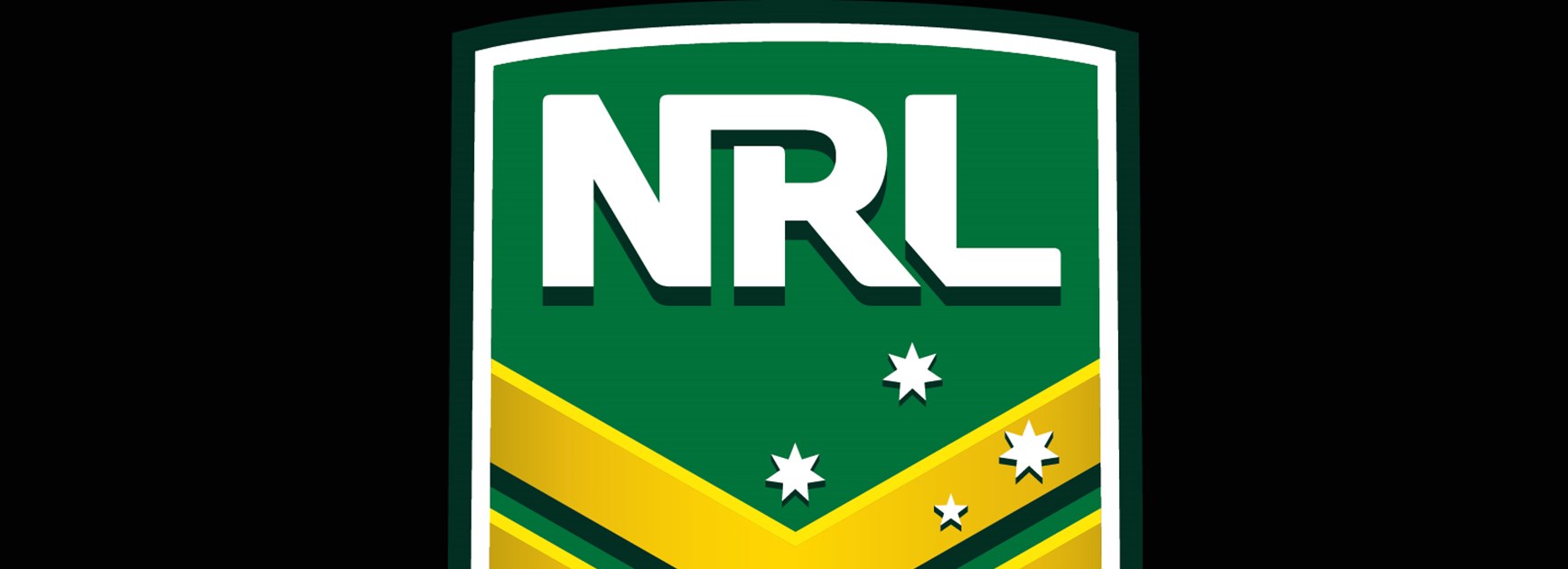 NRL logo on black background.