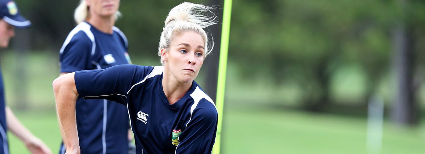 Allana Ferguson is one of three debutants in the Jillaroos side to face the Kiwi Ferns in the 2016 Auckland Nines.