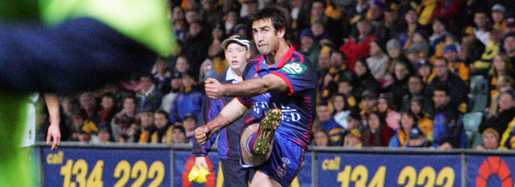 Andrew Johns will be back kicking goals - for charity - during the 2016 Downer NRL Auckland Nines weekend.