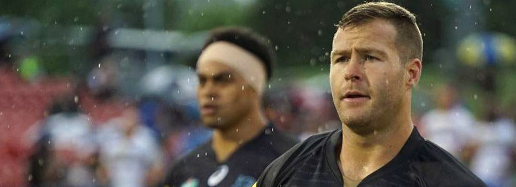 Panthers forward Trent Merrin started at prop for his new side against the Eels.