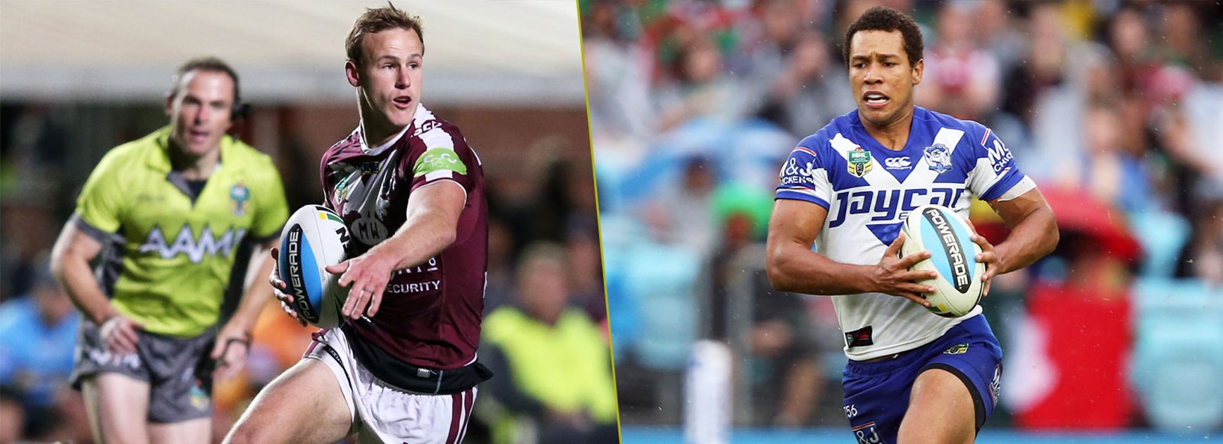 Manly star Daly Cherry-Evans and Bulldogs playmaker Moses Mbye will both find themselves under pressure to carry their team this season.