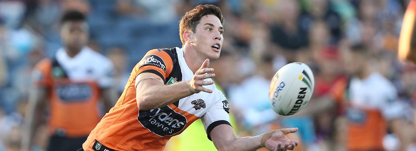 Mitch Moses was outstanding for the Tigers against the Warriors on Saturday.