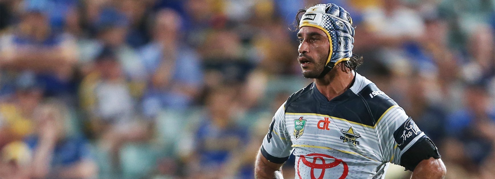Johnathan Thurston during the Cowboys' shock loss to Parramatta in Round 2.