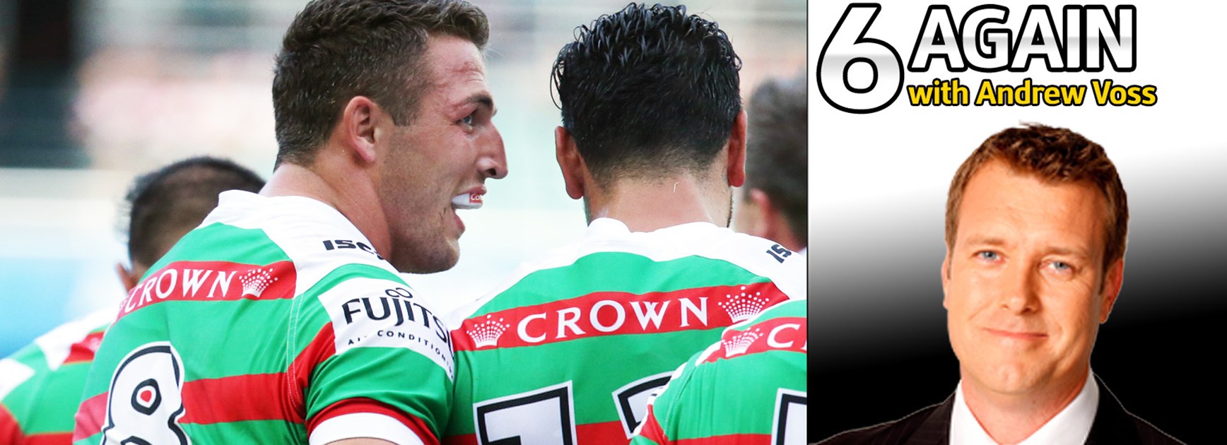 Sam Burgess is part of arguably the best forward pack in rugby league... but it's not the Rabbitohs.