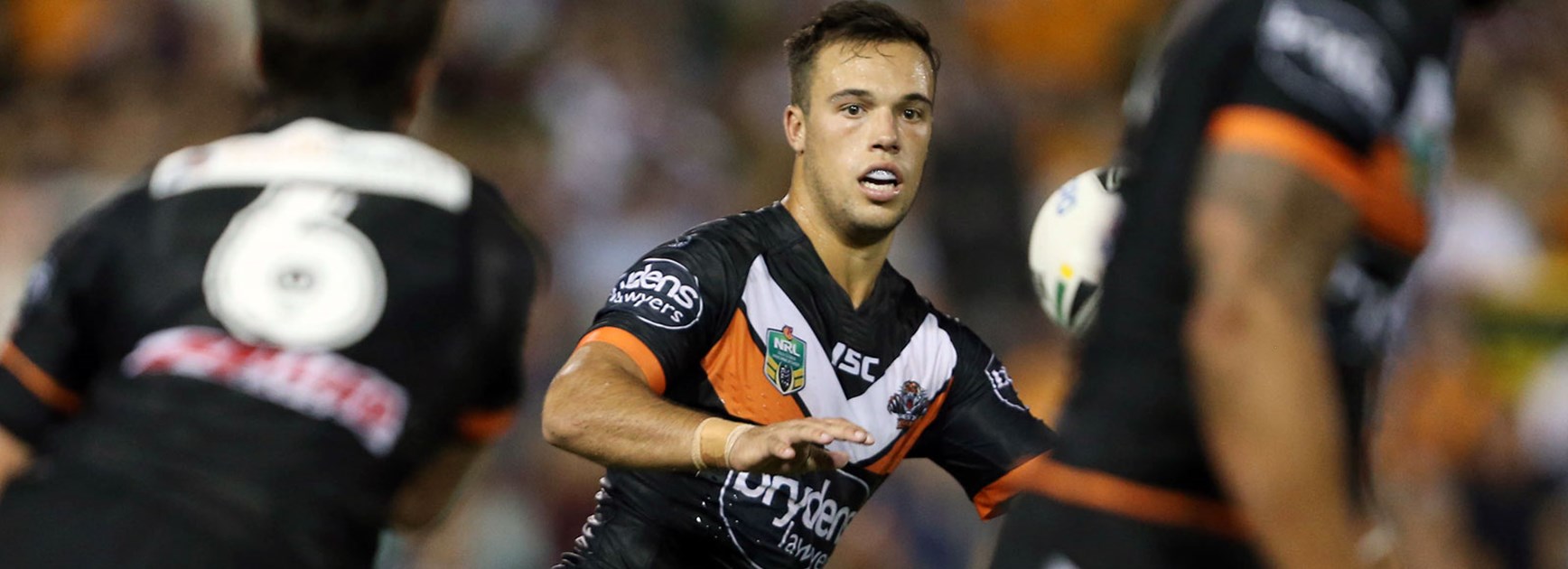 Wests Tigers halves Luke Brooks and Mitch Moses have the confidence of hooker Robbie Farah.