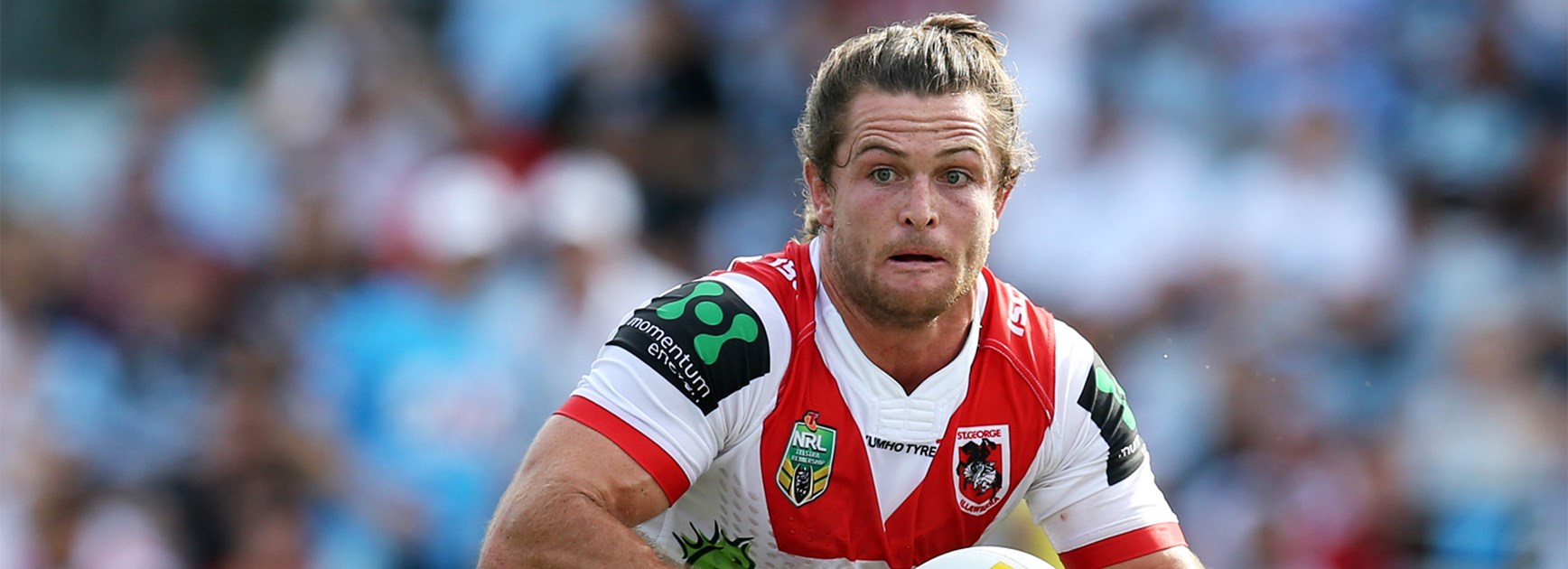 Mitch Rein says the Dragons are keen to take on former teammate Trent Merrin this week.