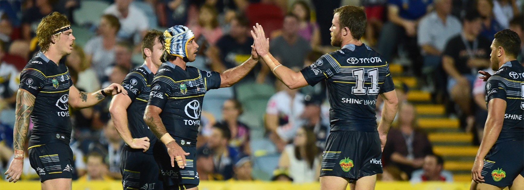 The Cowboys were at their impressive best against the Dragons on Saturday.