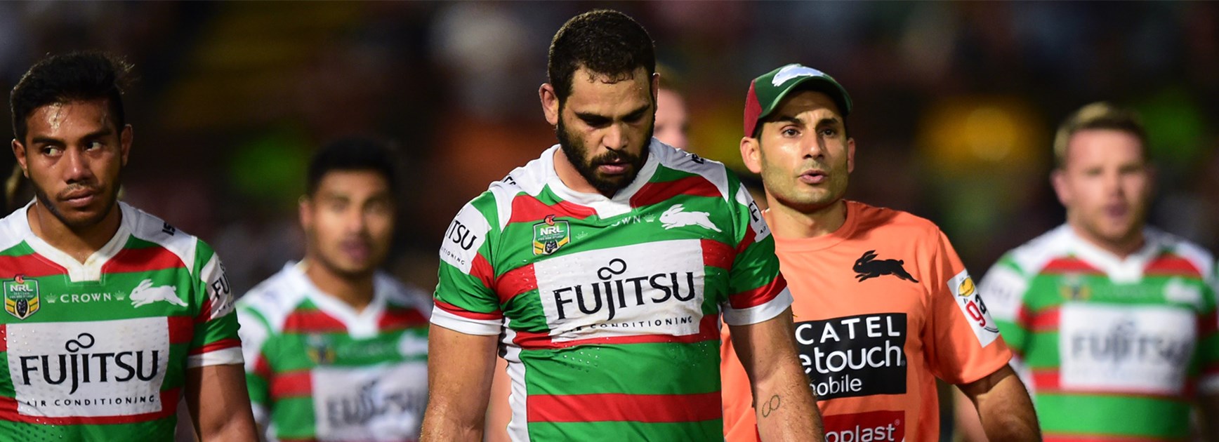 Greg Inglis during South Sydney's Round 7 loss to North Queensland.