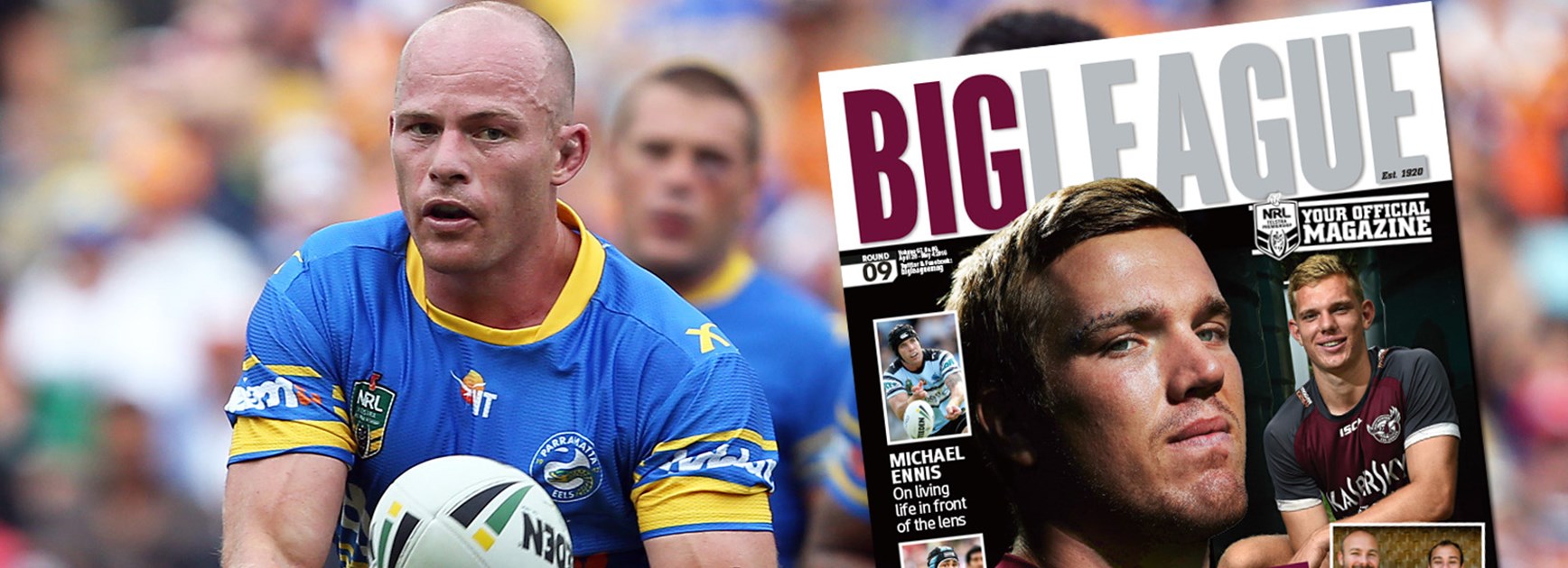 Beau Scott has become a leader in his first season at the Eels.