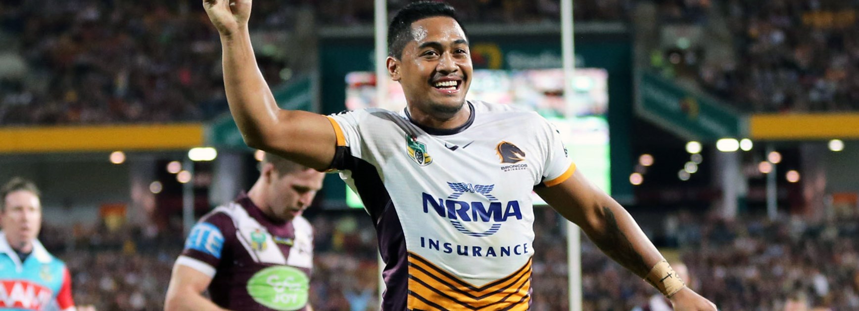 Broncos five-eighth Anthony Milford against the Sea Eagles in Round 10.