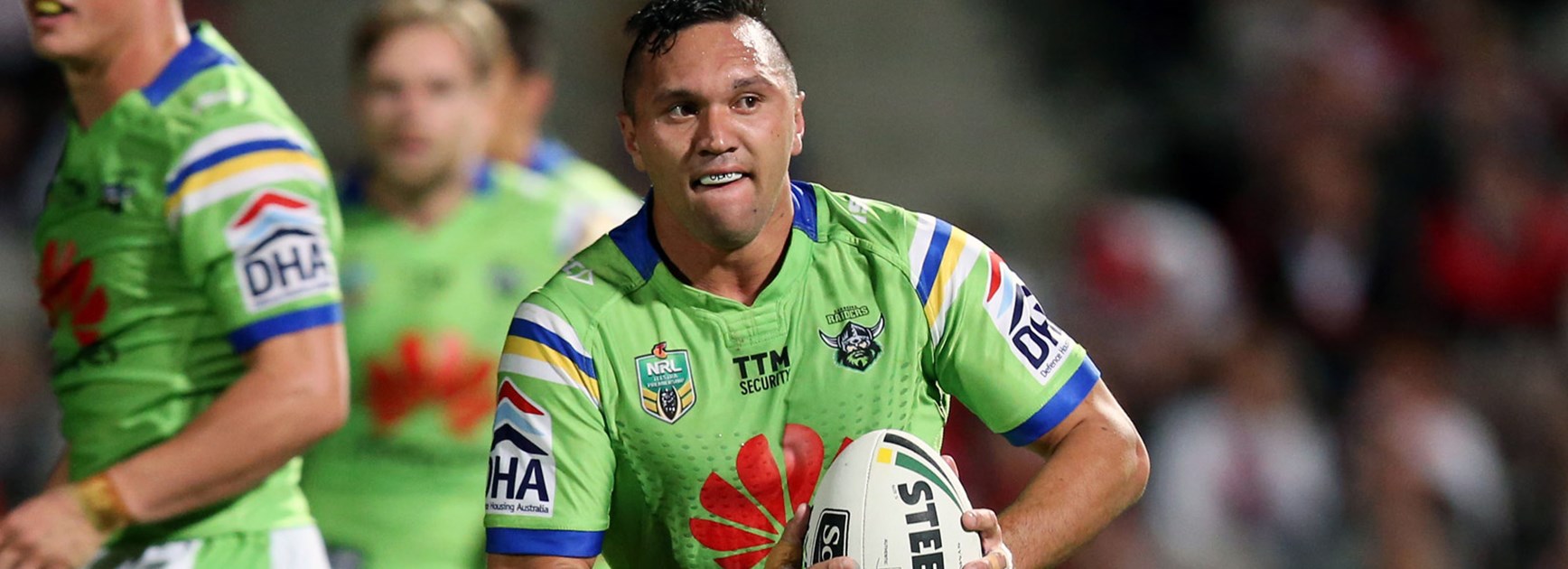 Warriors players will be out to limit the impact of in-form Raiders winger Jordan Rapana.