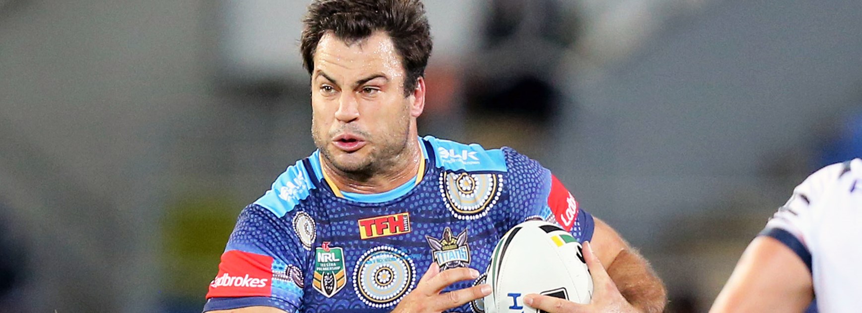 Titans prop David Shillington against the Roosters in Round 10.