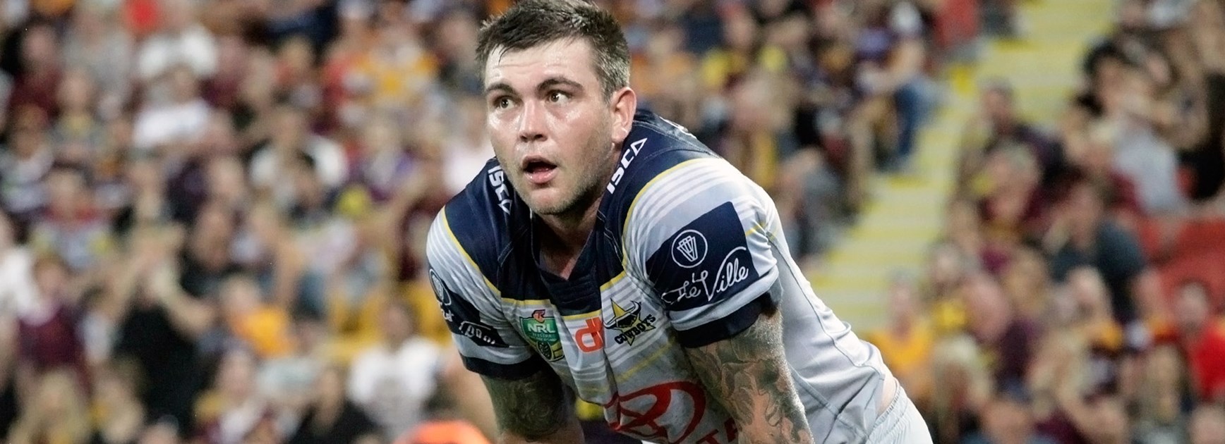 Cowboys winger Kyle Feldt had a mixed night against the Broncos in Round 11.