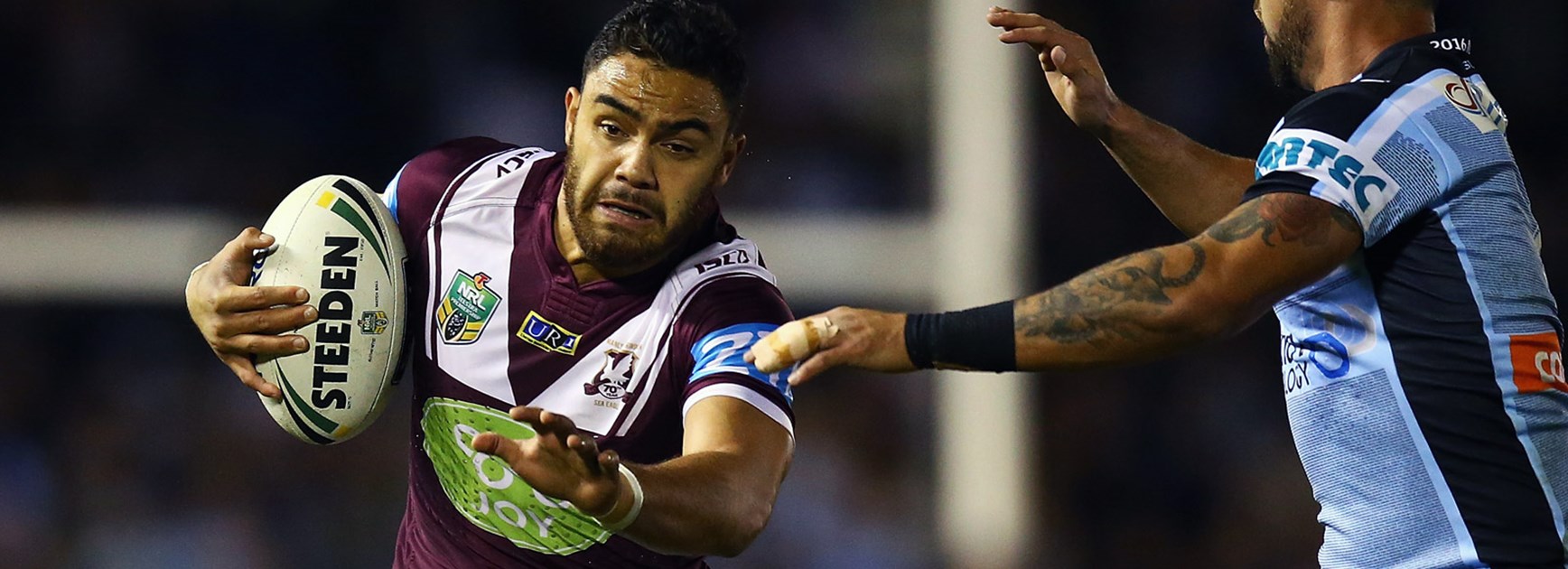 Sea Eagles five-eighth Dylan Walker against the Sharks in Round 11.