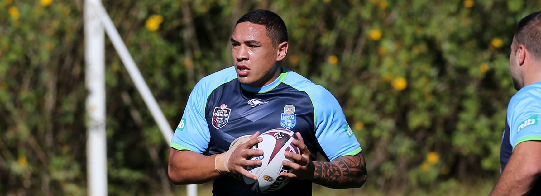 Tyson Frizell slotted straight in at training after being called into the NSW team for Origin II.