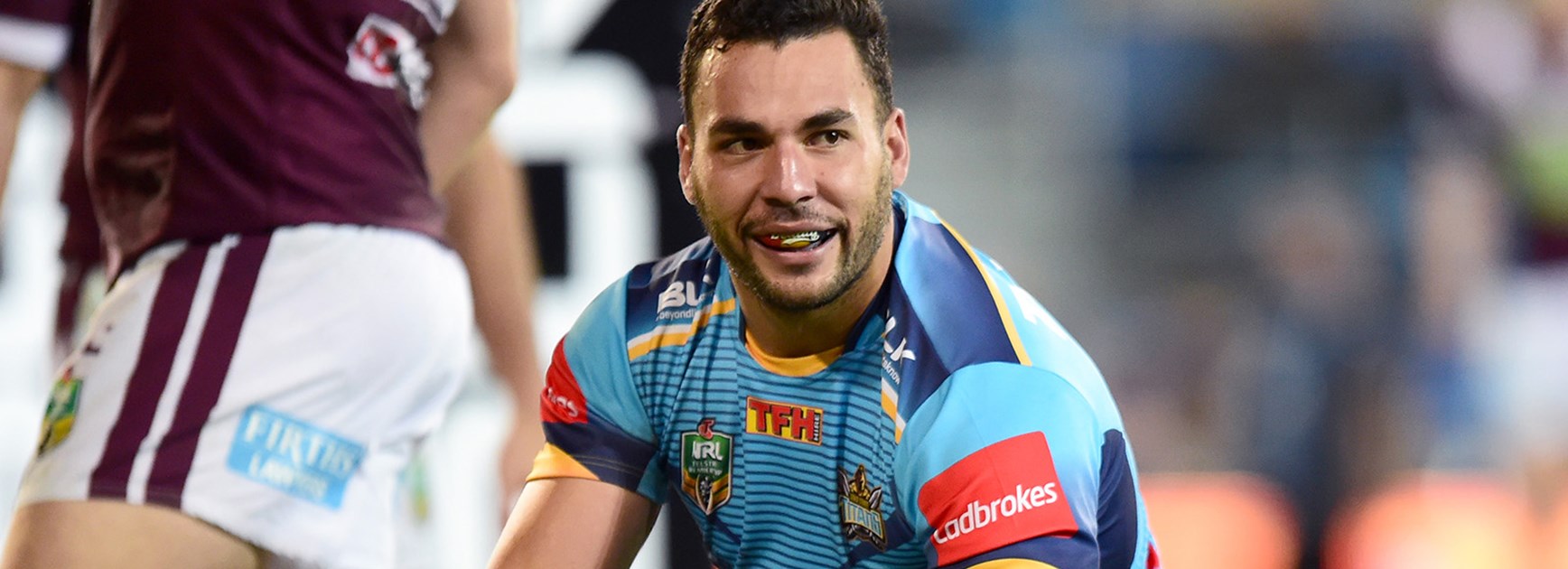 Ryan James set up a try and scored one himself in a dominant performance against the Sea Eagles on Monday night.